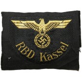 Insignia ferroviaria del Tercer Reich - RBD Kassel