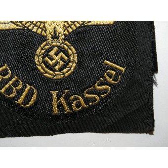 Troisième insigne de chemin de fer de Reich - RBD Kassel. Espenlaub militaria