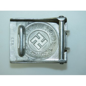 Aluminum police buckle of the Third Reich. C.T.D. Espenlaub militaria