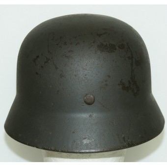 Doppia decalcomania SS M35 casco in acciaio Q66. Espenlaub militaria