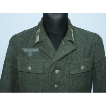 Heer m43 Feldbluse Jacke, Kampf getragen. Espenlaub militaria