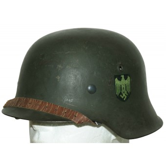 Wehrmacht M42 SD Stalen helm ckl66/2823. Espenlaub militaria