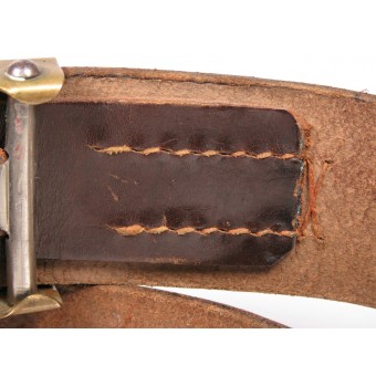 Cintura SA der NSDAP Sturmabteilungen con fibbia a due pezzi in ottone. Espenlaub militaria