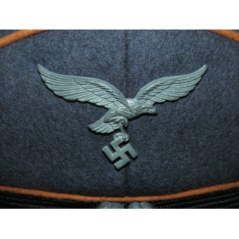 Visor hat for enlisted personnel of the Luftwaffe Luftnachrichten. Espenlaub militaria