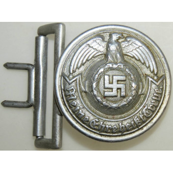 Aluminium buckle for the SS command staff. Overhoff