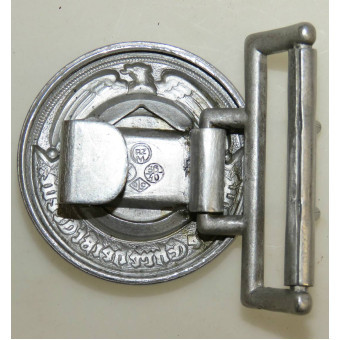 Aluminium buckle for the SS command staff. Overhoff