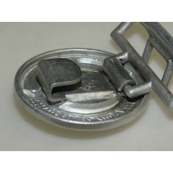 Aluminium buckle for the SS command staff. Overhoff