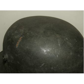 Austrian M16 Helmet Used by the Wehrmacht. Espenlaub militaria