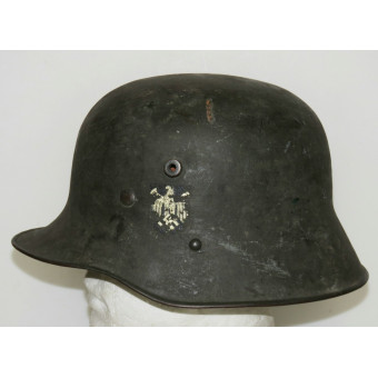 Austrian M16 Helmet Used by the Wehrmacht. Espenlaub militaria