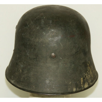 Austrian M16 Helmet Used by the Wehrmacht. Espenlaub militaria
