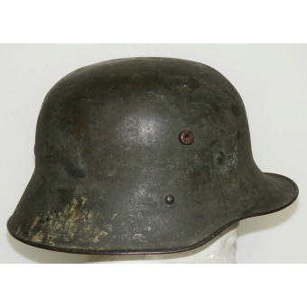Austrian M16 Helmet Used by the Wehrmacht. Espenlaub militaria