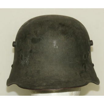 Austrian M16 Helmet Used by the Wehrmacht. Espenlaub militaria