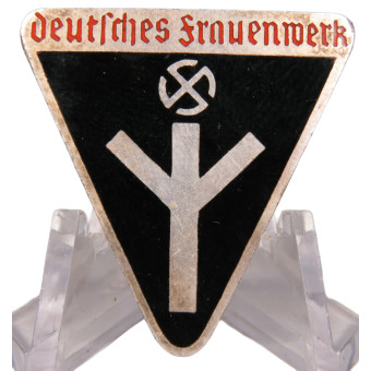 Deutsches Frauenwerk membership badge. Espenlaub militaria
