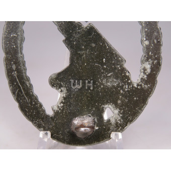 Flak Battle Badge Luftwaffe – W. Hobacher. Espenlaub militaria