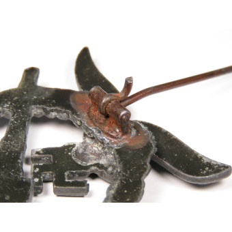 Flak Battle Badge Luftwaffe – W. Hobacher. Espenlaub militaria