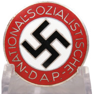 NSDAP Party Badge M1/153 RZM Friedrich Orth, Wien