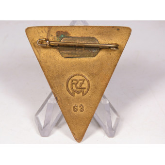 RZM 63 Nationalsozialistische Frauenschaft Mitgliedsabzeichen – Steinhauer & Lück. Espenlaub militaria