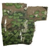 Fragment of SS Camo Material, Eichenlaubmuster