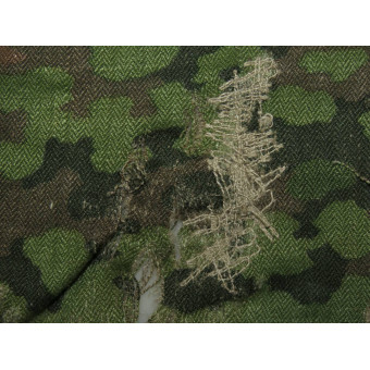 Фрагмент камуфлированного материала СС, Eichenlaubmuster. Espenlaub militaria