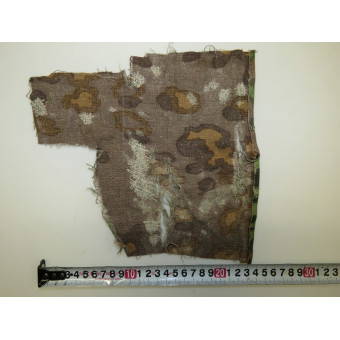 Фрагмент камуфлированного материала СС, Eichenlaubmuster. Espenlaub militaria