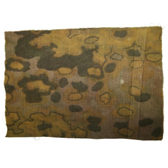 Fragment of SS Camouflage Fabric, Eichenlaubmuster Reprint. Espenlaub militaria
