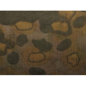 Fragment of SS Camouflage Fabric, Eichenlaubmuster Reprint. Espenlaub militaria