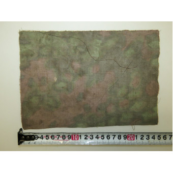 Fragment of SS Camouflage Fabric, Eichenlaubmuster Reprint. Espenlaub militaria