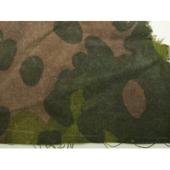 Fragment of SS Camouflage Fabric (SS-VT / Waffen-SS), Platanenmuster. Espenlaub militaria