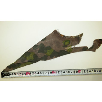 Fragment of SS Camouflage Material (SS-VT / Waffen-SS), Platanenmuster. Espenlaub militaria