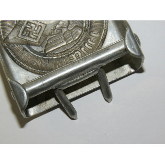 Hitlerjugend Aluminum Buckle with Blut und Ehre Motto, RZM M4/27. Espenlaub militaria