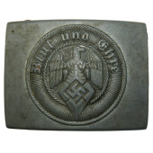 Hitlerjugend Buckle with Blut und Ehre Motto, RZM M4/27