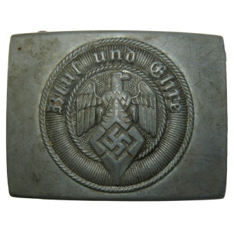 Hitlerjugend Buckle with Blut und Ehre Motto, RZM M4/27. Espenlaub militaria
