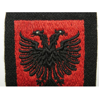 Albanian Waffen-SS Volunteer Sleeve Shield. Espenlaub militaria