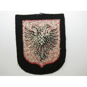 Albanian Waffen-SS Volunteer Sleeve Shield. Espenlaub militaria