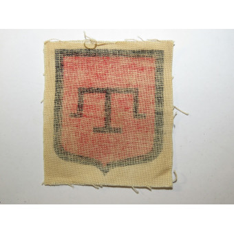 Crimean Tatar in Wehrmacht sleeve shield. Espenlaub militaria