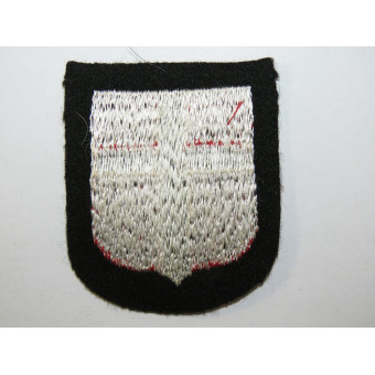 Danish Waffen-SS Volunteer Sleeve Shield. Espenlaub militaria