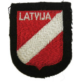 Latvia Sleeve Shield – Latvian Volunteers Waffen-SS