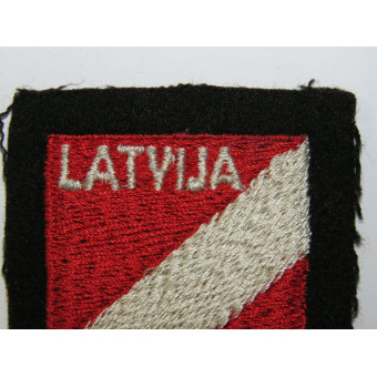 Нарукавный щит Latvia – латышские добровольцы Waffen-SS. Espenlaub militaria