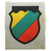 Lithuanian police sleeve shield Third Reich