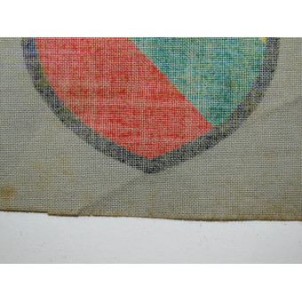 Lithuanian police sleeve shield Third Reich. Espenlaub militaria