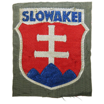 Slovak Volunteer Sleeve Shield Wehrmacht BeVo. Espenlaub militaria