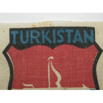Turkistan Volunteer Sleeve Shield. Espenlaub militaria