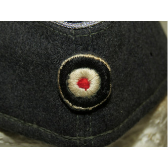 Luftwaffe Officer Side Cap, Late War Period. Espenlaub militaria