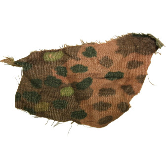 Small Fragment of Erbsenmuster (DOT-44) Camouflage Fabric. Espenlaub militaria
