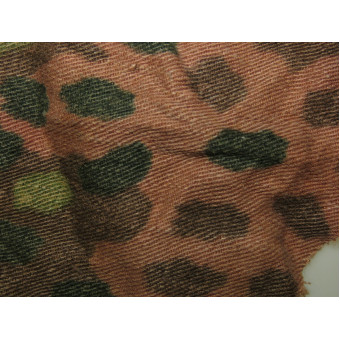 Small Fragment of Erbsenmuster (DOT-44) Camouflage Fabric. Espenlaub militaria