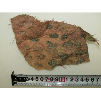 Small Fragment of Erbsenmuster (DOT-44) Camouflage Fabric. Espenlaub militaria