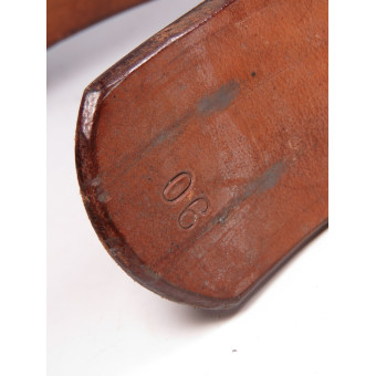 SS Leather Belt Strap, 1939. Espenlaub militaria