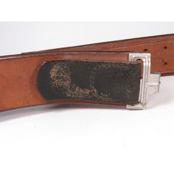 SS Leather Belt Strap, 1939. Espenlaub militaria