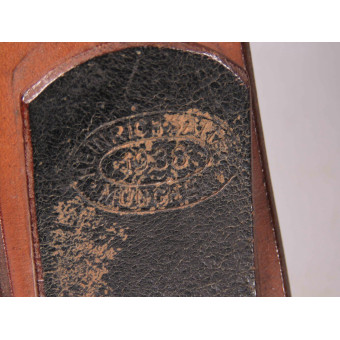 SS Leather Belt Strap, 1939. Espenlaub militaria