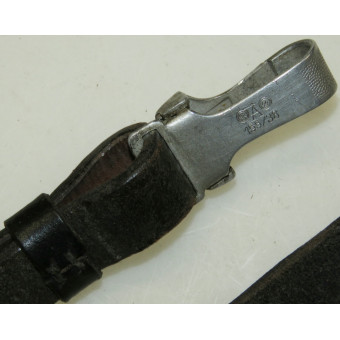 SS Leather Cross Strap Assmann RZM 155/38 1938. Espenlaub militaria